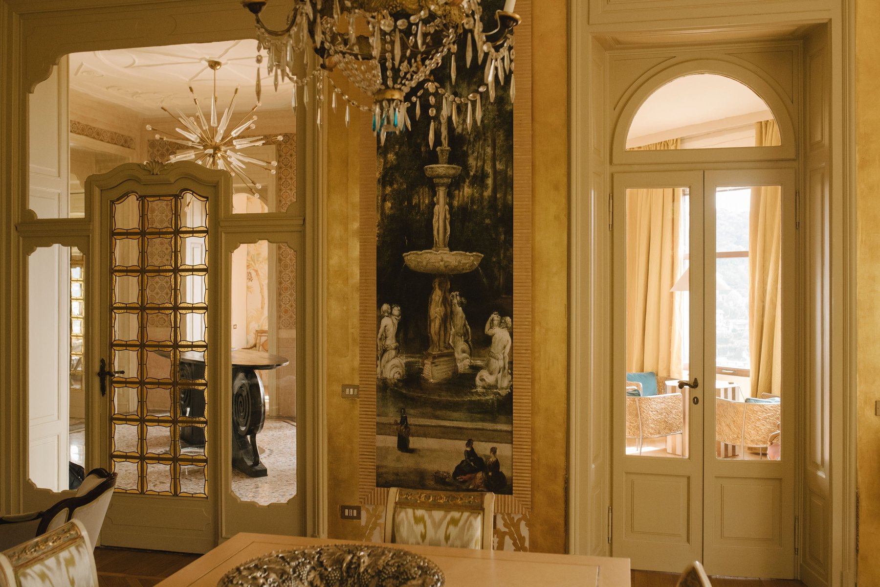 La sala dorata