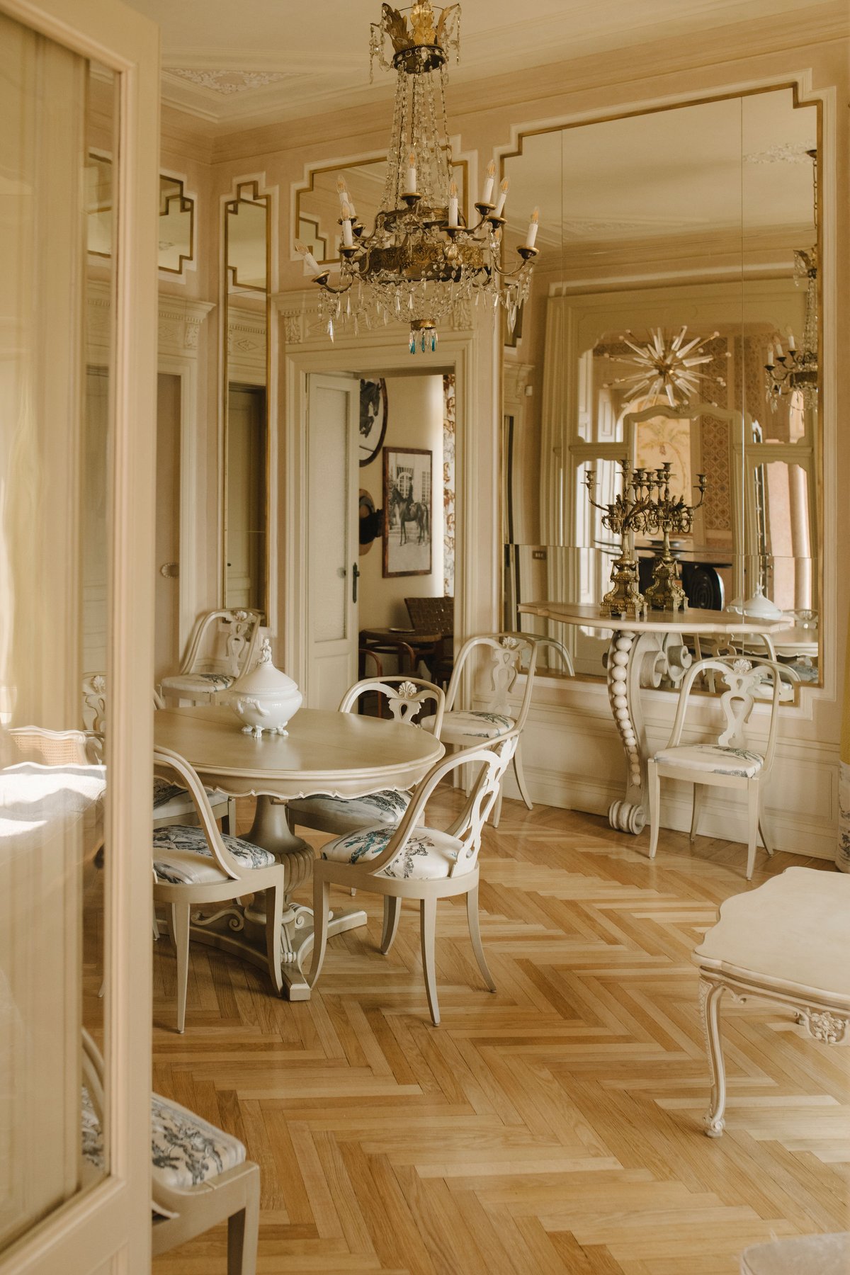 La sala degli specchi