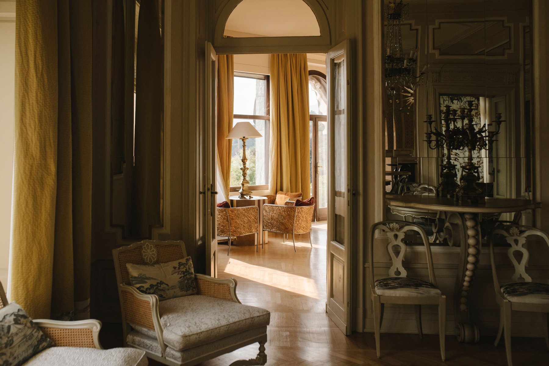 La sala degli specchi
